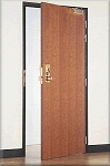 Puerta acustica de madera RSBL insonrorizada y cortafuegos.